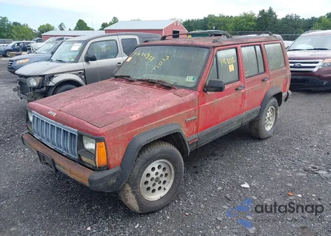 1994 Jeep Cherokee Sport из США, поврежденный, VIN 1J4FJ68S2RL171628